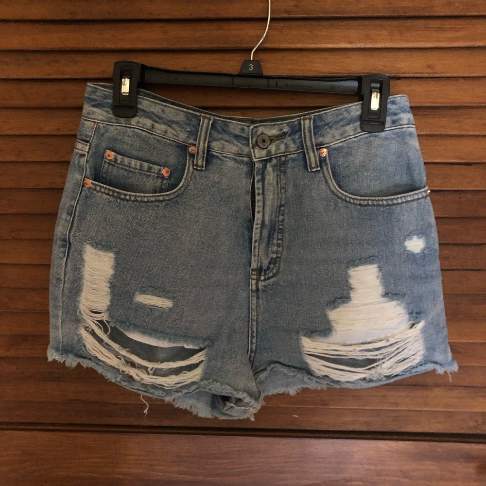 Light wash Jean shorts M